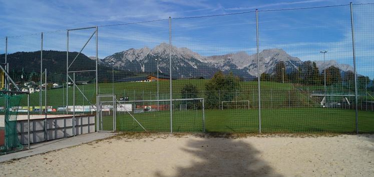 Söll_Volleyballplatz_Wilder Kaiser