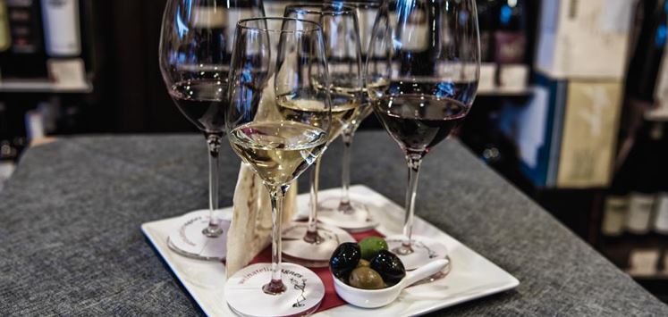 Söll_Weinquartett zum Verkosten_Wilder Kaiser