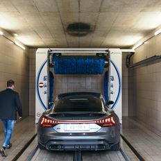 Car wash at Hotel Das Kaiserblick