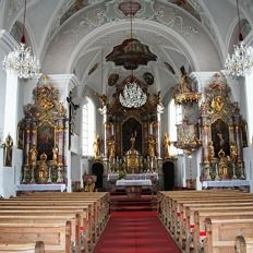 Church service (mass) in Ellmau