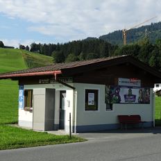 Öffentliches WC beim Kirchbichllift Ellmau