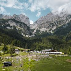 Parkplatz 'Wochenbrunner Alm' Ellmau