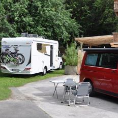 Wohnmobil Stellplatz - Glamping - bei Pension Claudia/Aktivhotel Hochfilzer