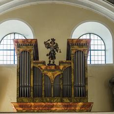 Church service in Going