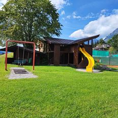 Playground at the elementary school Going