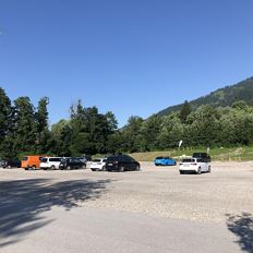 Parking area lake Ahornsee, Söll