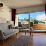 Studio, douche, WC, balkon