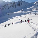Guided skitour