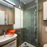 Appartement, douche, WC, balkon