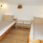 Zweibettzimmer Kleine Salve 12 m² mit Dusche für 1 oder 2 Personen