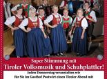 Tiroler Abend im Gasthof Postwirt