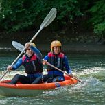 Canoe - easy paddling