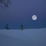 Vollmond Schneeschuhwanderung am 21.03.2019