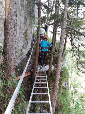 Weißbach Gams Kitz Klettern Klettersteig 4 (c) Alpinskischule Hirnböck.jpg