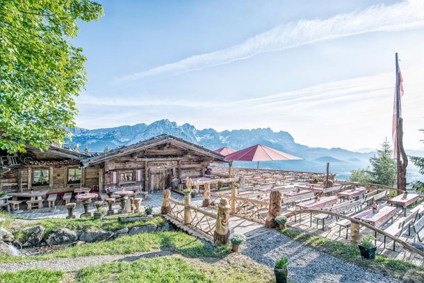 Hartkaiserweg trail Ellmau