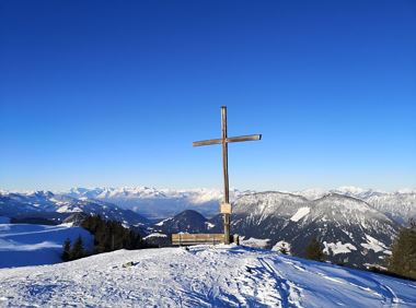 Brandstadl Gipfelkreuz Winterrunde