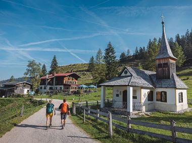 Kaiserkrone - Zustieg/Abstieg Kufstein, Kaiserlift-Kaindlhütte