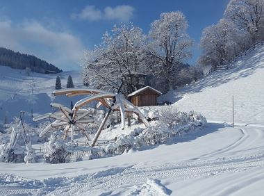 Winter hiking route Hochsöll