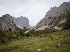 Eagle Walk Stage 02: Gaudeamushütte - Kaindlhütte