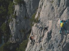 Via ferrata s'Schuastagangl Steinplatte