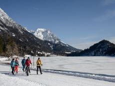 Winter circular walk Hintersteiner See