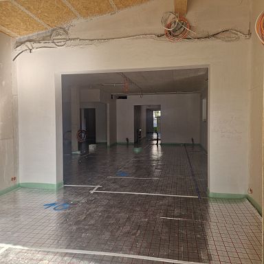 Baufortschrit Sennerei Söll