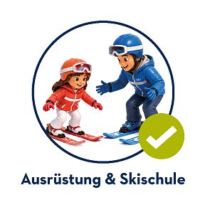 tvb_wk_MiniSkiWochen_Vorteile-mit-Text_07-2026_Ausrüstung-und-Skischule