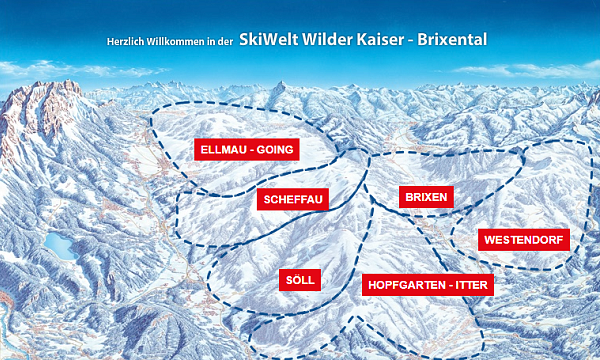 Interaktiver Pistenplan Abbildung