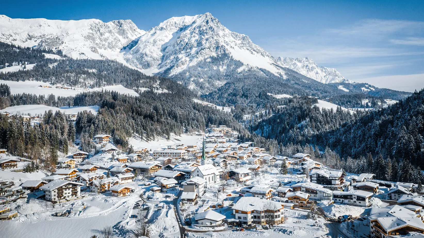 Der Winter in Scheffau