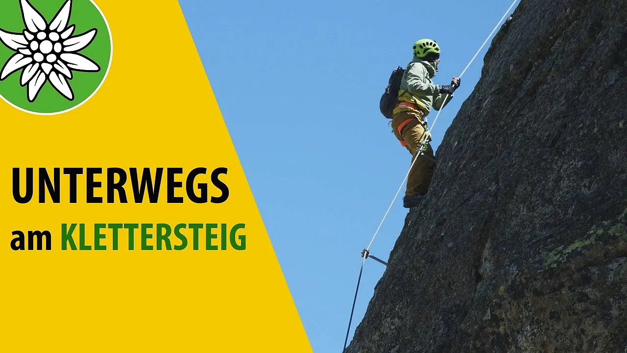 On the via ferrata | SicherAmBerg