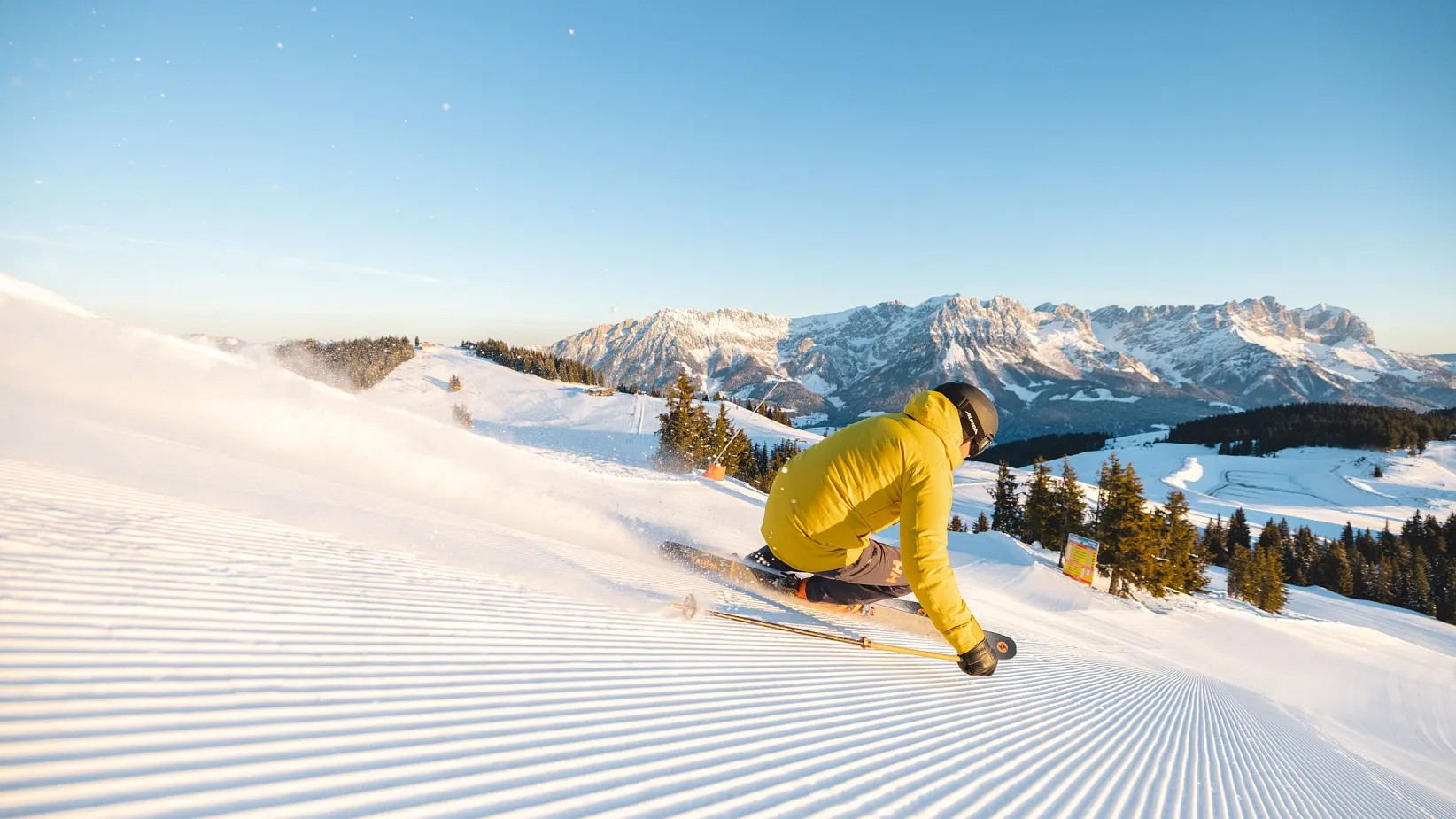 Skiing for athletes in the Wilder Kaiser region