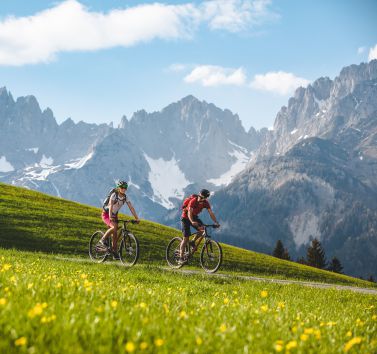 Radfahren am Wilden Kaiser