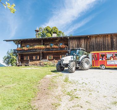 Tractorrit naar de Gruberhof