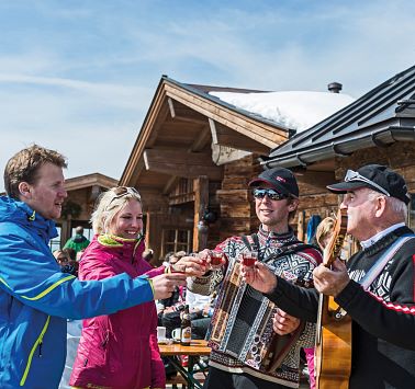 Après-ski in Scheffau