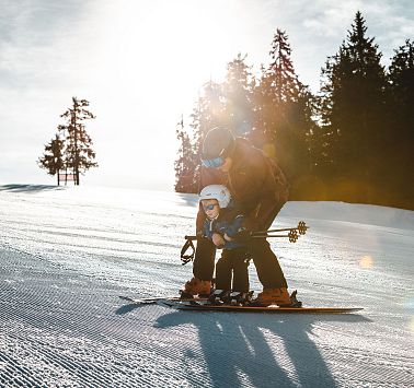 Skiën mit kinderen