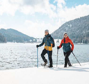 Sneeuwschoenwandelen