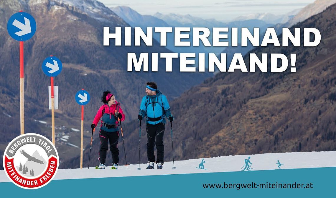Pistentouren: Hintereinand Miteinand! Bergwelt Tirol - Miteinander Erleben
