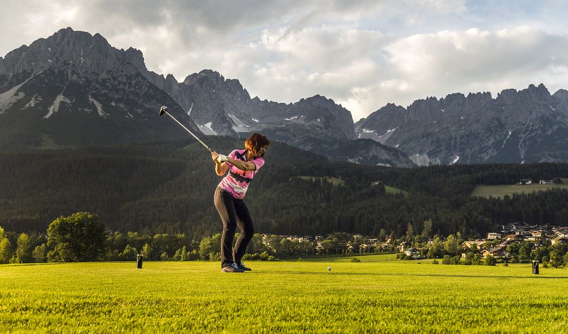 Golfen am Wilden Kaiser