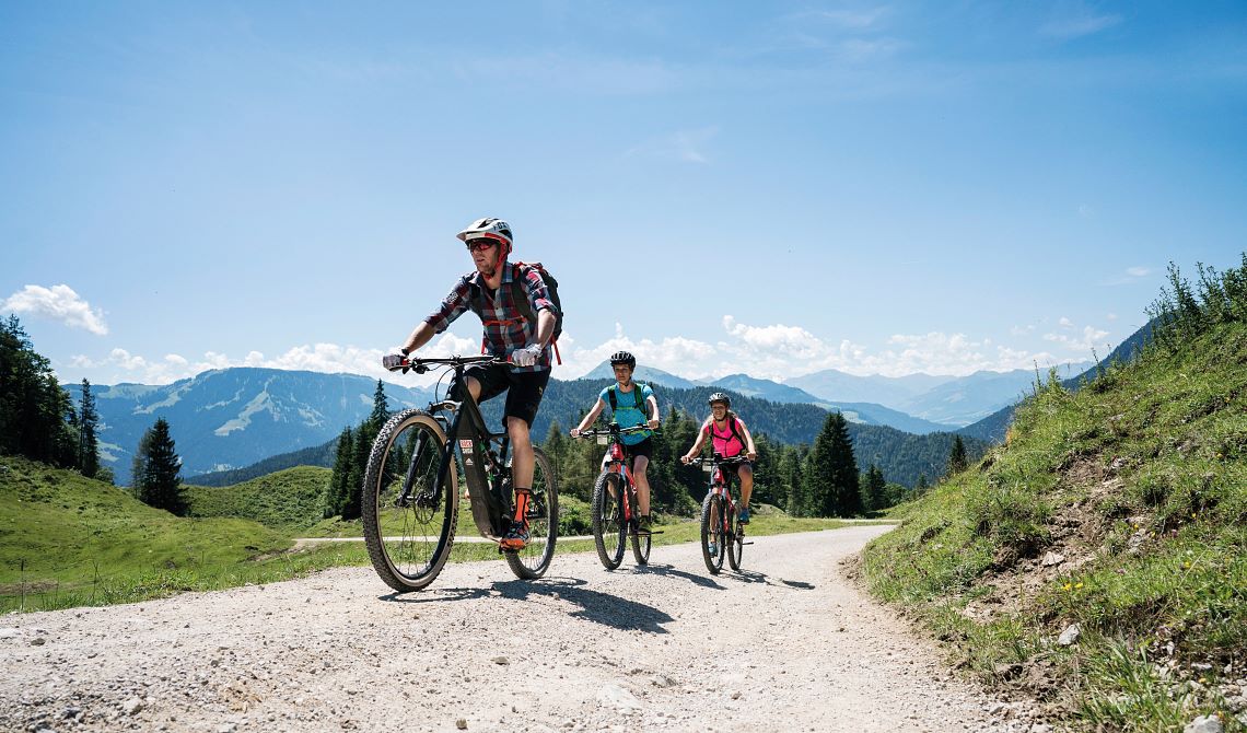 E-Biken in der Region Wilder Kaiser