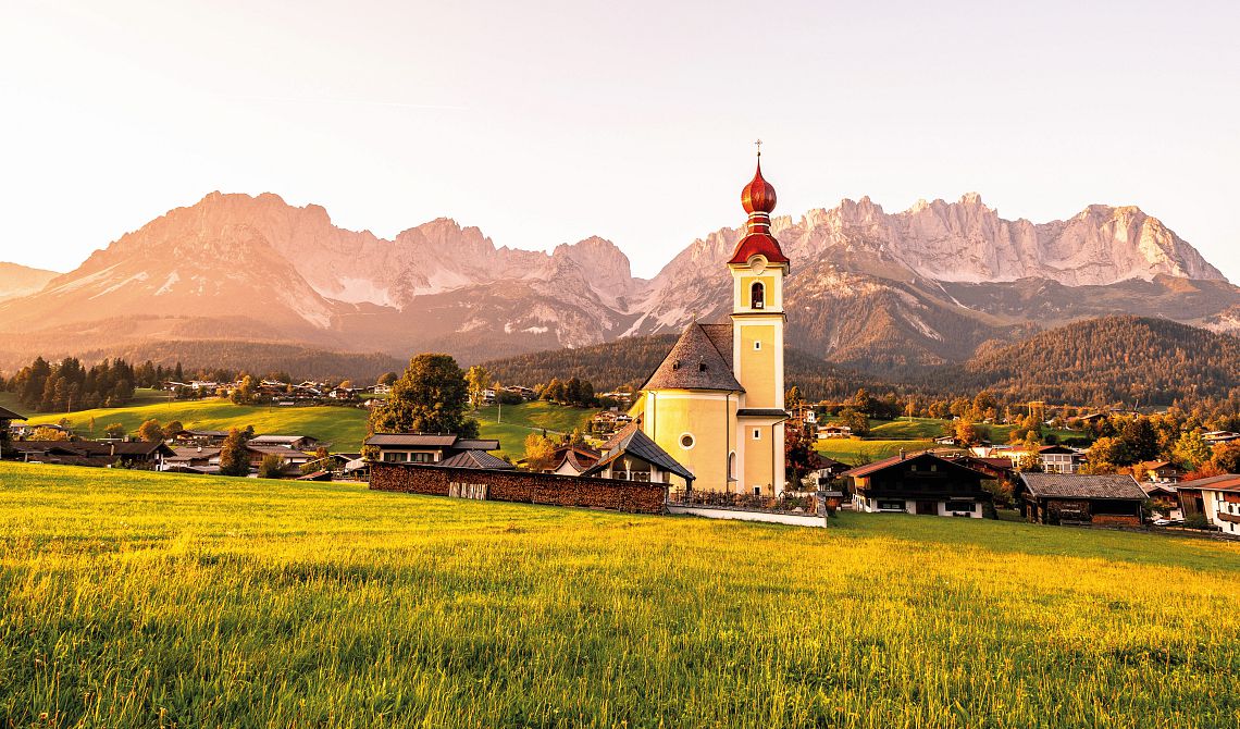 Sommer in Going am Wilden Kaiser