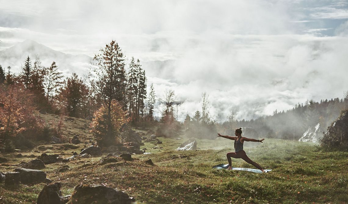 Dein Herbst-Moment: Yoga am Wilden Kaiser