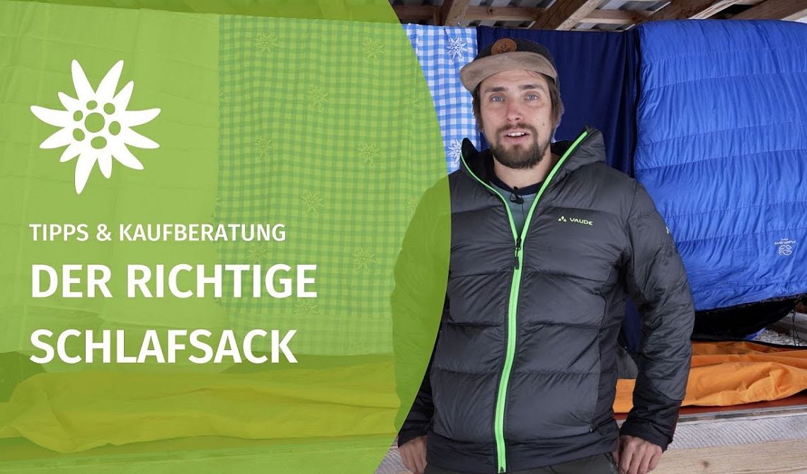 Schlafsack Vergleich - Vor- und Nachteile von Seide, Baumwolle, Fleece, Daune | Berge im Kopf